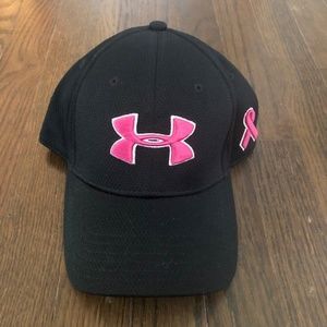 L/XL Under Armour Breast Cancer Baseball Cap NWOT